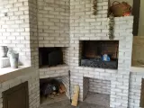 Белый мангальный комплекс из кирпича Донские Зори — фото 7