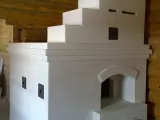 Русская печь с&nbsp;подтопком из кирпича Энгельс