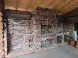 Мангальный комплекс из старинного царского кирпича 19 века — фото 9