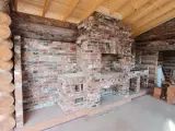 Мангальный комплекс из старинного царского кирпича 19 века — фото 5